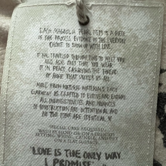 Magnolia Pearl Angel Graphic Tee - Cream - Picture 7 of 11